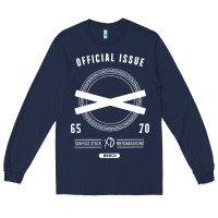 Navy official issue xo for dark Long Sleeve Tee - artisFamous
