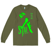 Army Green stab movie Long Sleeve Tee - artisFamous