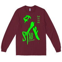 Burgundy stab movie Long Sleeve Tee - artisFamous