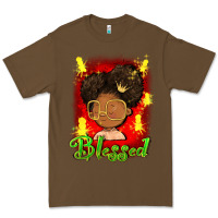 Cacao blessed juneteenth Premium Tee - FaDigitalArtStudio