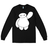 Black baymax big hero 6 Long Sleeve Tee - artisFamous