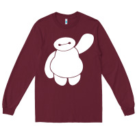 Burgundy baymax big hero 6 Long Sleeve Tee - artisFamous