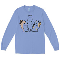 Colony Blue bunnys Long Sleeve Tee - artisFamous