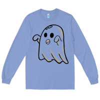 Colony Blue ghost Long Sleeve Tee - artisFamous