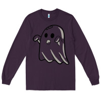 Plum ghost Long Sleeve Tee - artisFamous