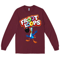 Burgundy froot loops toucan sam Long Sleeve Tee - artisFamous