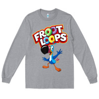 Heather Grey froot loops toucan sam Long Sleeve Tee - artisFamous