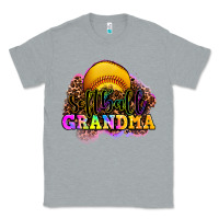 Heather Grey softball grandma Classic Tee - OliviaCreatesArt