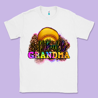 Softball Grandma Classic Tee Designed By Oliviacreatesart