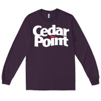 Plum cedar point Long Sleeve Tee - artisFamous