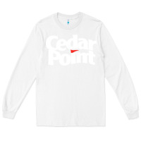 White cedar point Long Sleeve Tee - artisFamous