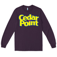 Plum cedar point Long Sleeve Tee - artisFamous