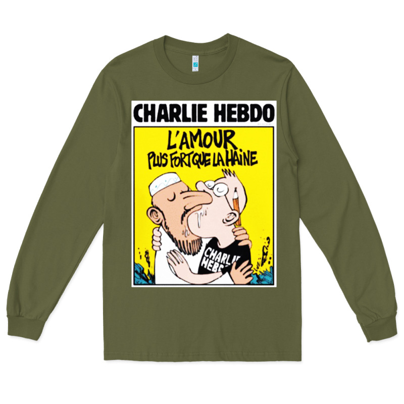 Charlie Hebdo Long Sleeve Tee by artisFamous | Teevron