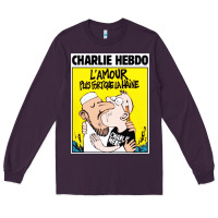 Plum charlie hebdo Long Sleeve Tee - artisFamous