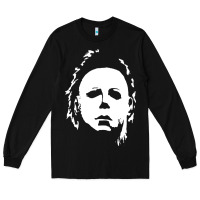 Black halloween horror myers Long Sleeve Tee - artisFamous