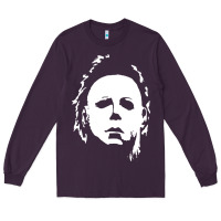 Plum halloween horror myers Long Sleeve Tee - artisFamous