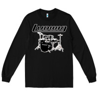 Black ludwig drum Long Sleeve Tee - artisFamous