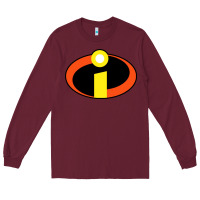 Burgundy top incredibles Long Sleeve Tee - artisFamous