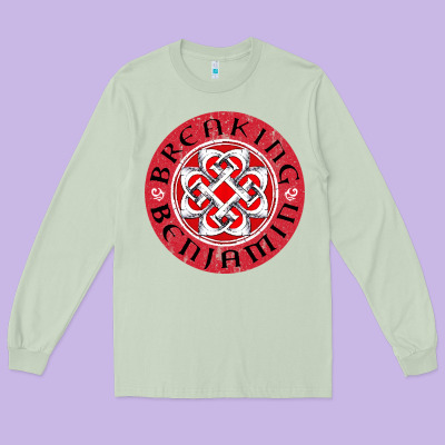 Breaking Benjamin Stone Long Sleeve Tee Designed By Artisfamous