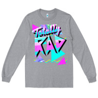 Heather Grey 1980's style totally rad 80s casual  v.10.1 tank top Long Sleeve Tee - artisFamous