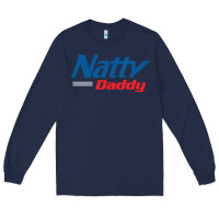 Navy natty daddy Long Sleeve Tee - artisFamous