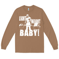 Toasted Coconut American bodybuilder Long Sleeve Tee - artisFamous