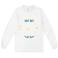 White on your marks get set bake Long Sleeve Tee - artisFamous