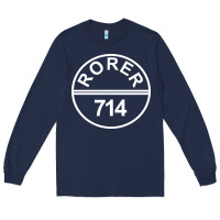 Navy rorer 714 Long Sleeve Tee - artisFamous