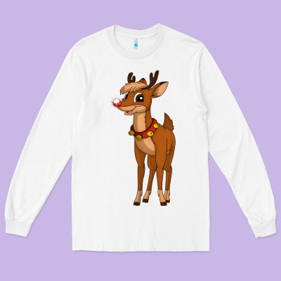 Rudolph The Red Nosed Reindeer Movie Long Sleeve Tee Designed By Artisfamous