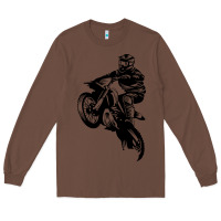 Chestnut motocross dirt bike design got dirt Long Sleeve Tee - artisFamous