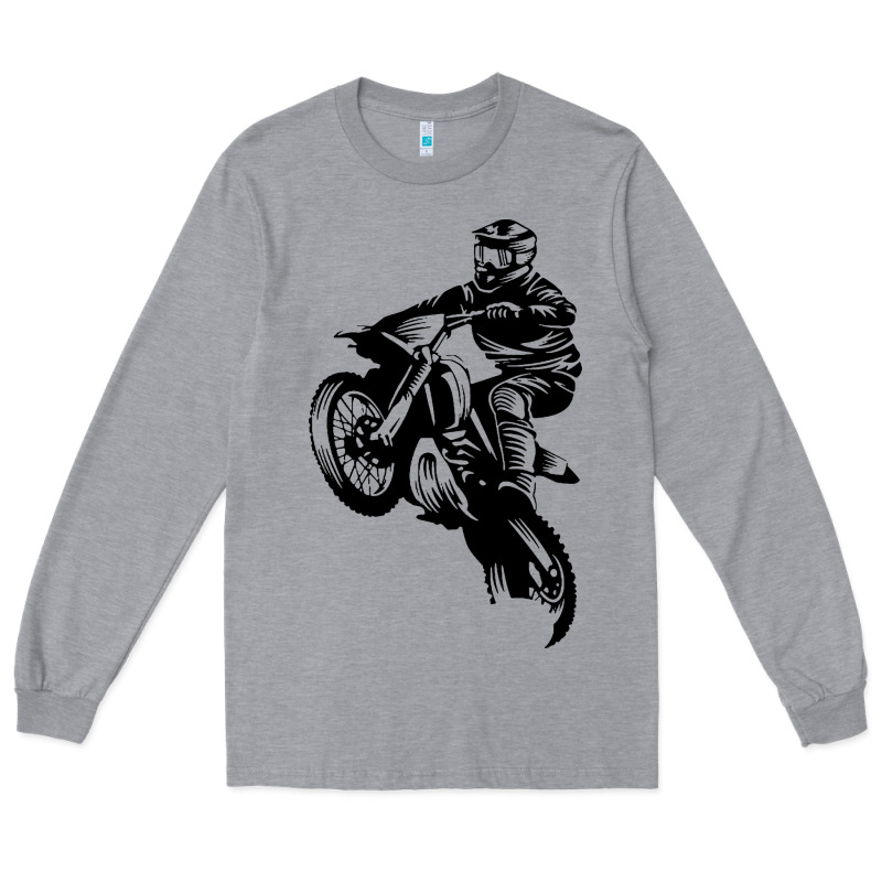 Motocross Dirt Bike Design Got Dirt Long Sleeve Tee by artisFamous | Teevron