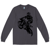 Smoke motocross dirt bike design got dirt Long Sleeve Tee - artisFamous