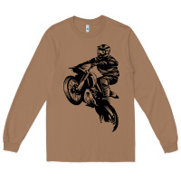 Toasted Coconut motocross dirt bike design got dirt Long Sleeve Tee - artisFamous