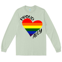 Matcha proud ally lgbt heart gay pride month Long Sleeve Tee - artisFamous