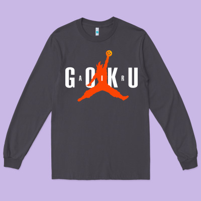 Goku Long Sleeve Tee Designed By Artisfamous