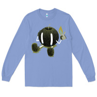 Colony Blue self destruction Long Sleeve Tee - artisFamous