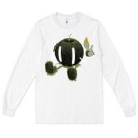 White self destruction Long Sleeve Tee - artisFamous