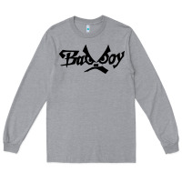 Heather Grey bad boy Long Sleeve Tee - artisFamous