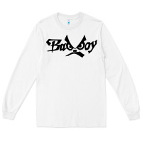 White bad boy Long Sleeve Tee - artisFamous