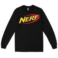 Black Nerf Galaxy Long Sleeve Tee - artisFamous