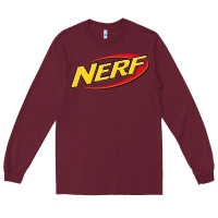 Burgundy Nerf Galaxy Long Sleeve Tee - artisFamous