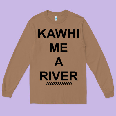 Kawhi River Funny Long Sleeve Tee Designed By Artisfamous