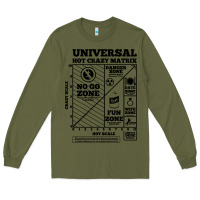Army Green hot crazy matrix matrix Long Sleeve Tee - artisFamous