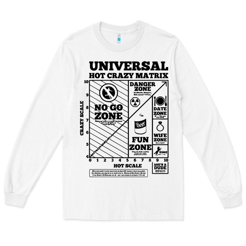 Hot Crazy Matrix Matrix Long Sleeve Tee by artisFamous | Teevron