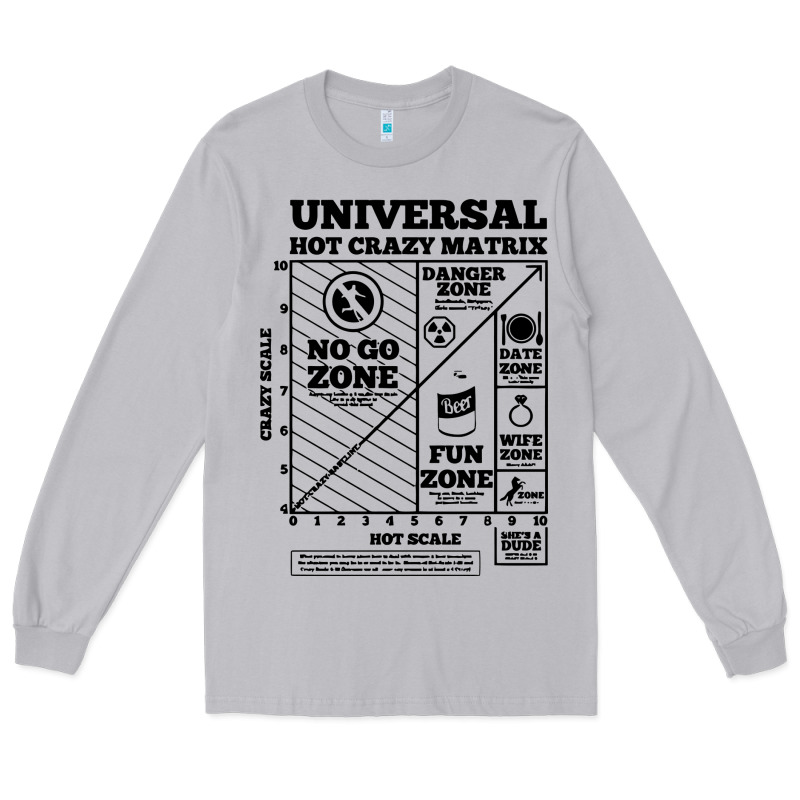 Hot Crazy Matrix Matrix Long Sleeve Tee by artisFamous | Teevron
