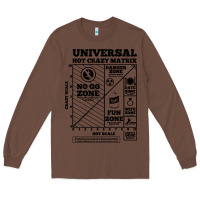 Chestnut hot crazy matrix matrix Long Sleeve Tee - artisFamous