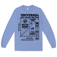 Colony Blue hot crazy matrix matrix Long Sleeve Tee - artisFamous