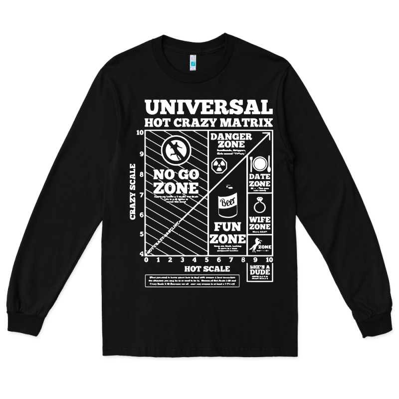 Hot Crazy Matrix Matrix Long Sleeve Tee by artisFamous | Teevron