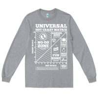 Heather Grey hot crazy matrix matrix Long Sleeve Tee - artisFamous