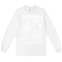 White hot crazy matrix matrix Long Sleeve Tee - artisFamous